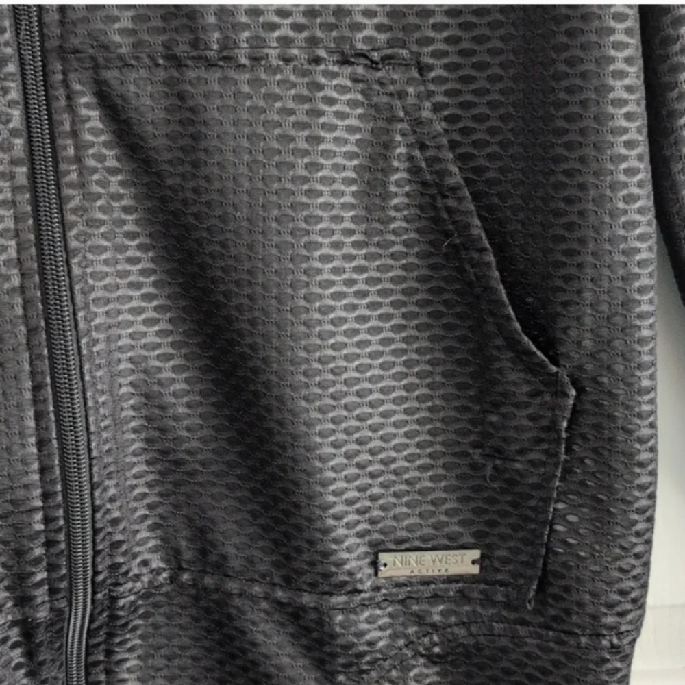 Nine West Active Iacket.Activewear Lightweight Jacket Black Small Athleisurwear - Picture 9 of 16